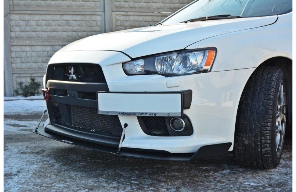 FRONT RACING SPLITTER V.1 Mitsubishi Lancer Evo X FRONT RACING SPLITTER V.1 Mitsubishi Lancer Evo X