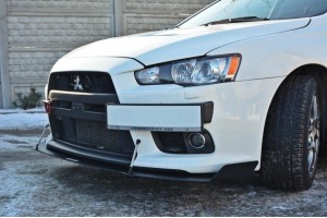 FRONT RACING SPLITTER V.1 Mitsubishi Lancer Evo X FRONT RACING SPLITTER V.1 Mitsubishi Lancer Evo X