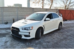 FRONT RACING SPLITTER V.1 Mitsubishi Lancer Evo X FRONT RACING SPLITTER V.1 Mitsubishi Lancer Evo X