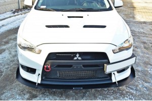 FRONT RACING SPLITTER V.1 Mitsubishi Lancer Evo X FRONT RACING SPLITTER V.1 Mitsubishi Lancer Evo X