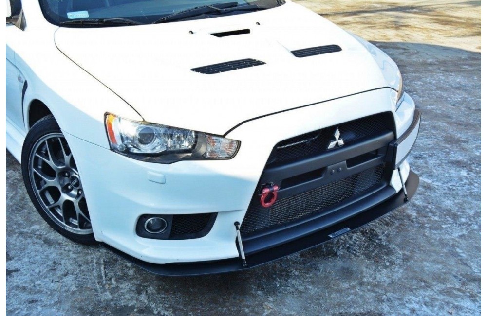 FRONT RACING SPLITTER V.2 Mitsubishi Lancer Evo X