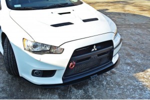 FRONT RACING SPLITTER V.3 Mitsubishi Lancer Evo X