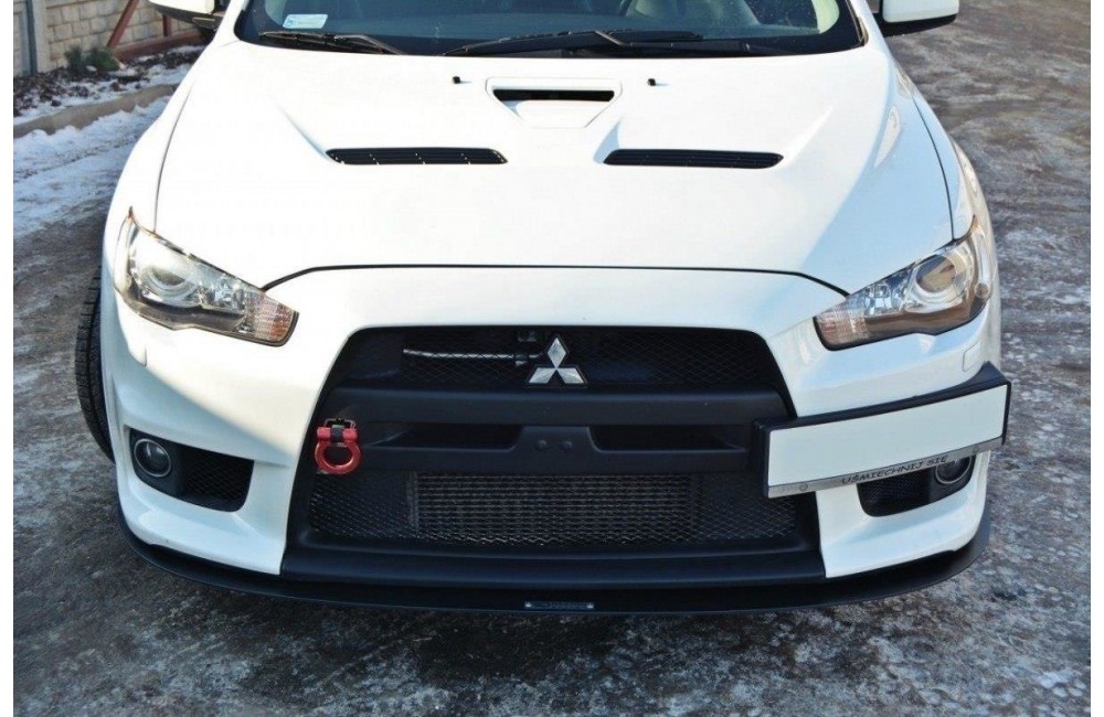 FRONT RACING SPLITTER V.3 Mitsubishi Lancer Evo X