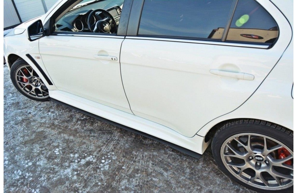 RACING SIDE SKIRTS DIFFUSERS Mitsubishi Lancer Evo X