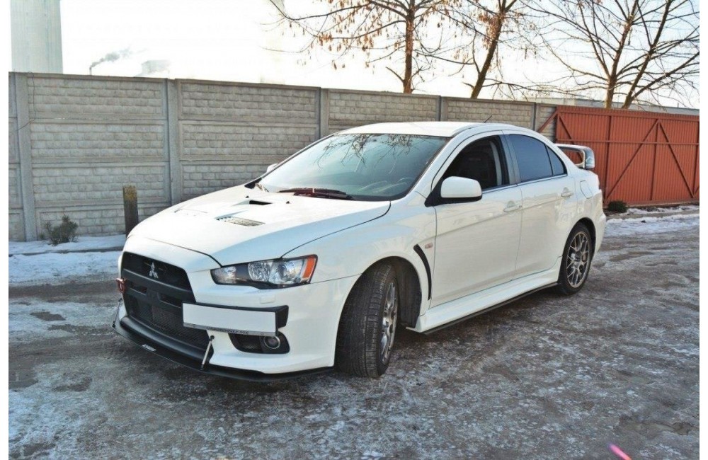RACING SIDE SKIRTS DIFFUSERS Mitsubishi Lancer Evo X