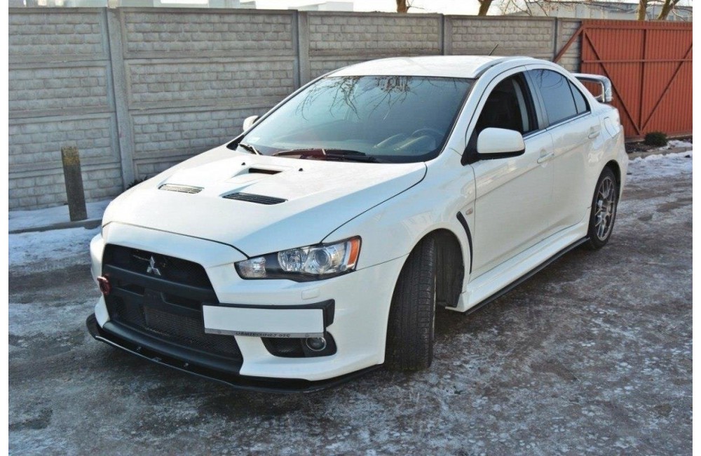FRONT SPLITTER V.1 Mitsubishi Lancer Evo X