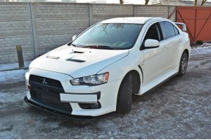 FRONT SPLITTER V.1 Mitsubishi Lancer Evo X