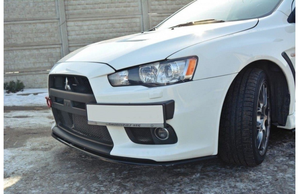 FRONT SPLITTER V.2 Mitsubishi Lancer Evo X