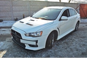 FRONT SPLITTER V.2 Mitsubishi Lancer Evo X