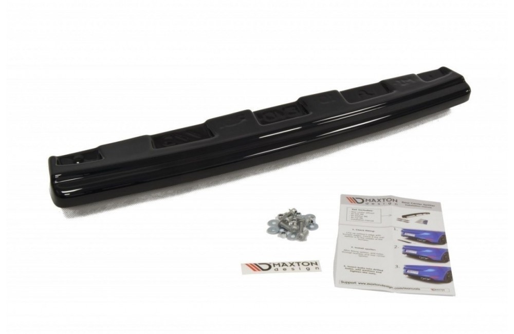 Rear Splitter Mitsubishi Lancer Evo X (with vertical bars)