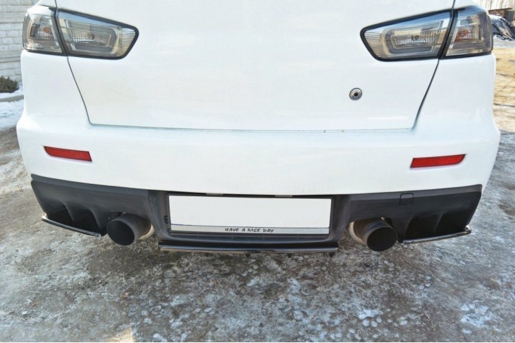 Αεροτομή Πίσω Mitsubishi Lancer Evo X (με κατακόρυφες ράβδους)