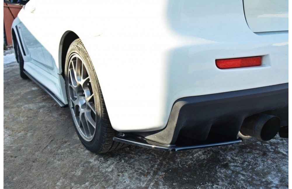 REAR SIDE SPLITTERS Mitsubishi Lancer Evo X