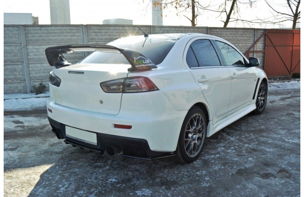 REAR SIDE SPLITTERS Mitsubishi Lancer Evo X
