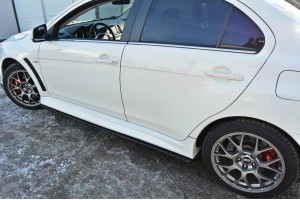 SIDE SKIRTS DIFFUSERS Mitsubishi Lancer Evo X