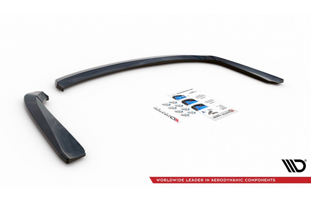 Rear Side Splitters Mistubishi Lancer Sportback Mk8