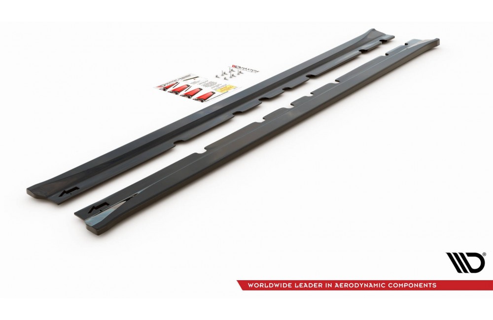 Side Skirts Diffusers Mitsubishi Lancer Mk8