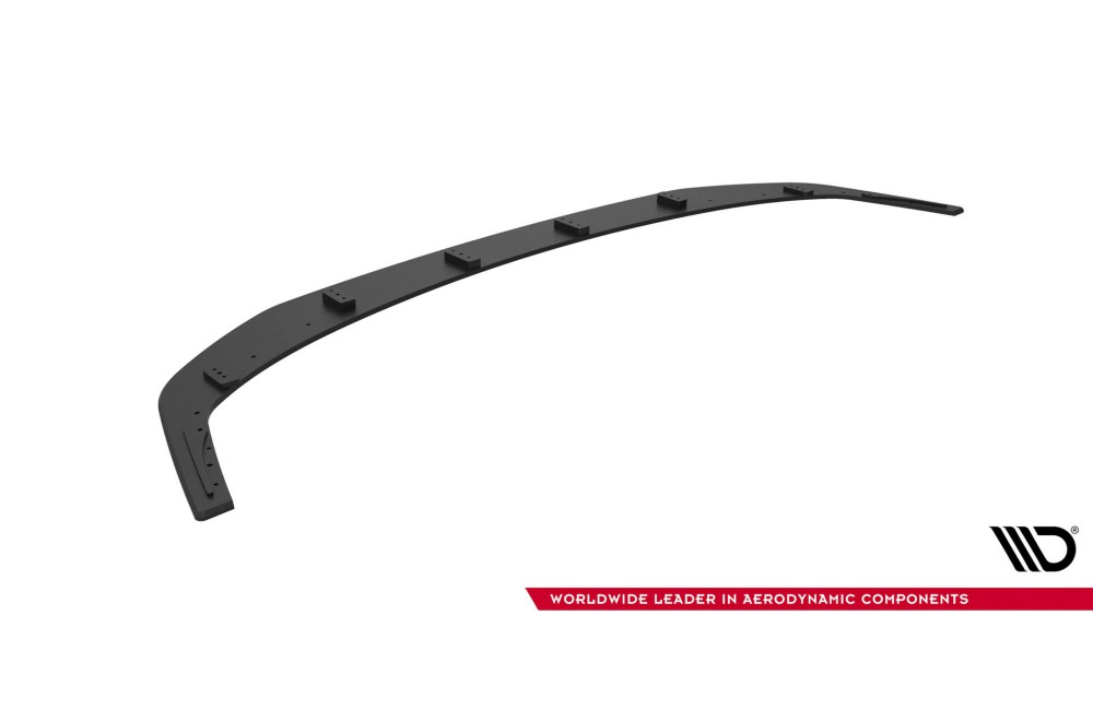 Street Pro Front Splitter Mitsubishi Lancer EVO X - Black