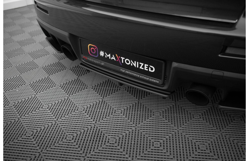 Street Pro Rear Diffuser Mitsubishi Lancer EVO X - Black