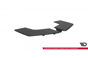 Street Pro Rear Side Splitters  Mitsubishi Lancer EVO X - Black