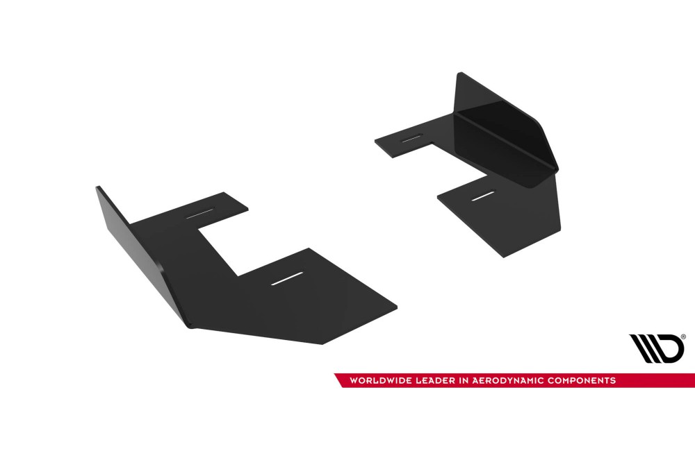 Rear Side Flaps Mitsubishi Lancer EVO X