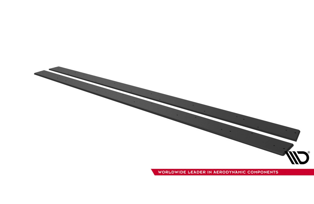 Street Pro Side Skirts Diffusers Mitsubishi Lancer EVO X - Black Street Pro Side Skirts Diffusers Mitsubishi Lancer EVO X - Black