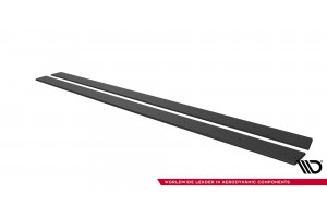 Street Pro Side Skirts Diffusers Mitsubishi Lancer EVO X - Black Street Pro Side Skirts Diffusers Mitsubishi Lancer EVO X - Black