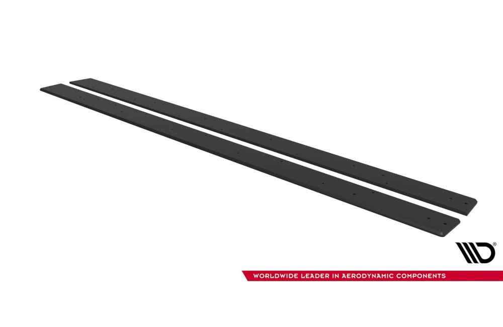 Street Pro Side Skirts Diffusers Mitsubishi Lancer EVO X - Black Street Pro Side Skirts Diffusers Mitsubishi Lancer EVO X - Black
