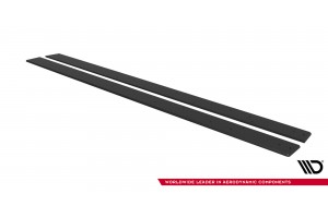 Street Pro Side Skirts Diffusers Mitsubishi Lancer EVO X - Black Street Pro Side Skirts Diffusers Mitsubishi Lancer EVO X - Black