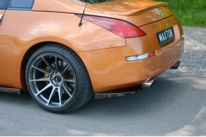 REAR SIDE SPLITTERS NISSAN 350Z