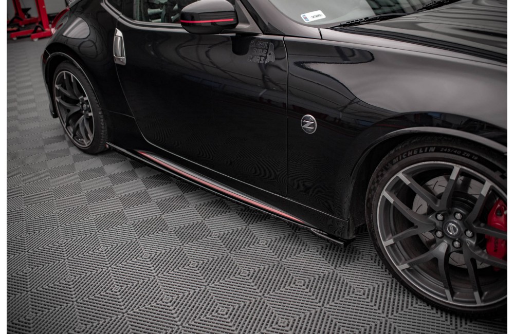 Side Skirts Diffusers V.1 Nissan 370Z Nismo Facelift Side Skirts Diffusers V.1 Nissan 370Z Nismo Facelift