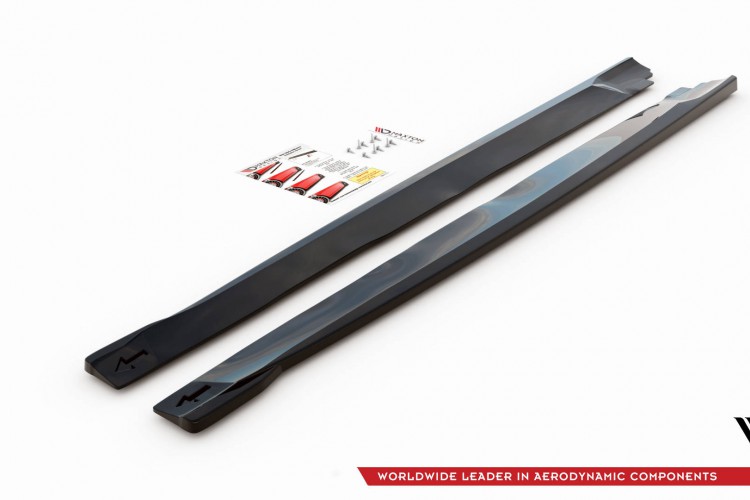 Side Skirts Diffusers V.1 Nissan 370Z Nismo Facelift
