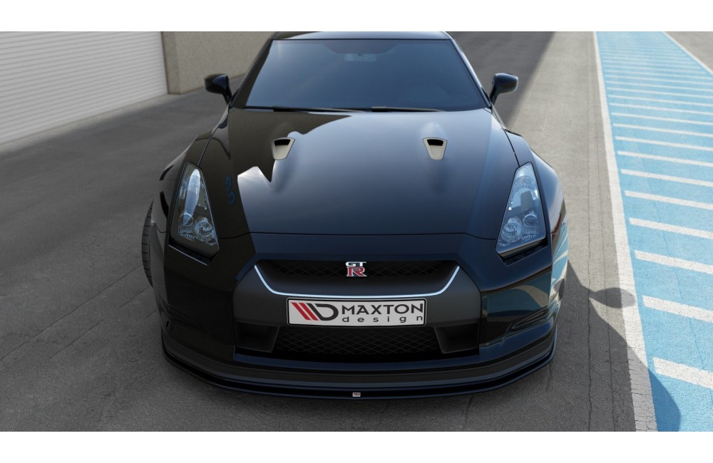 FRONT SPLITTER V.2 NISSAN GT-R PREFACE COUPE (R35-SERIES)
