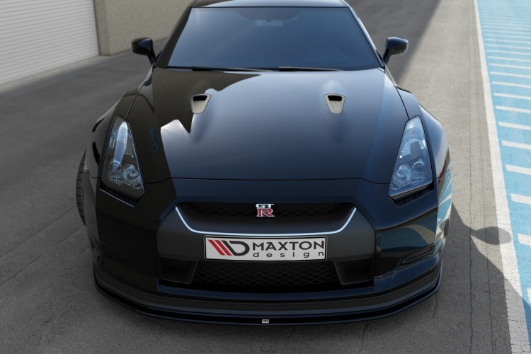 FRONT SPLITTER V.2 NISSAN GT-R PREFACE COUPE (R35-SERIES)