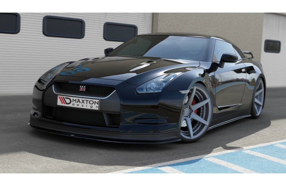 FRONT SPLITTER V.2 NISSAN GT-R PREFACE COUPE (R35-SERIES)