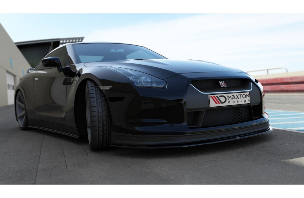 FRONT SPLITTER V.2 NISSAN GT-R PREFACE COUPE (R35-SERIES)