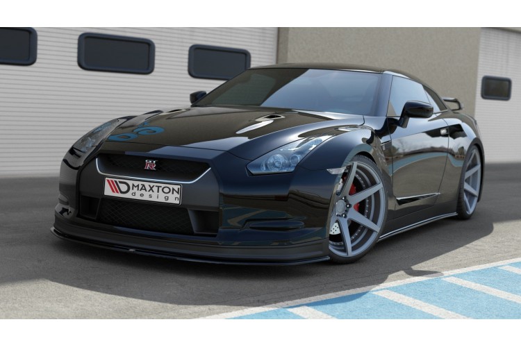 FRONT SPLITTER V.2 NISSAN GT-R PREFACE COUPE (R35-SERIES)