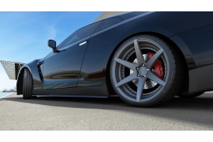SIDE SKIRTS DIFFUSERS NISSAN GT-R PREFACE COUPE (R35-SERIES)