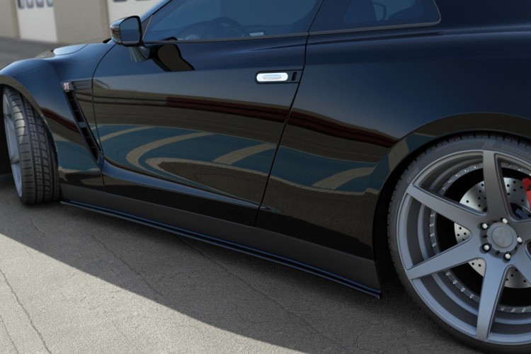 SIDE SKIRTS DIFFUSERS NISSAN GT-R PREFACE COUPE (R35-SERIES)