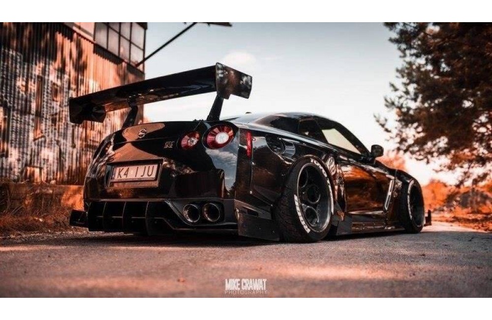 Spoiler Side Extensions Nissan GTR Spoiler Side Extensions Nissan GTR