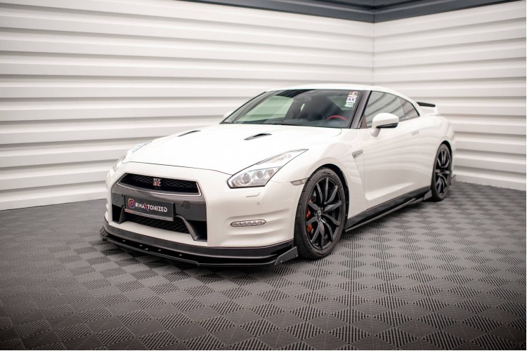 Πρόσθιο Splitter + Flaps Nissan GTR R35 Facelift