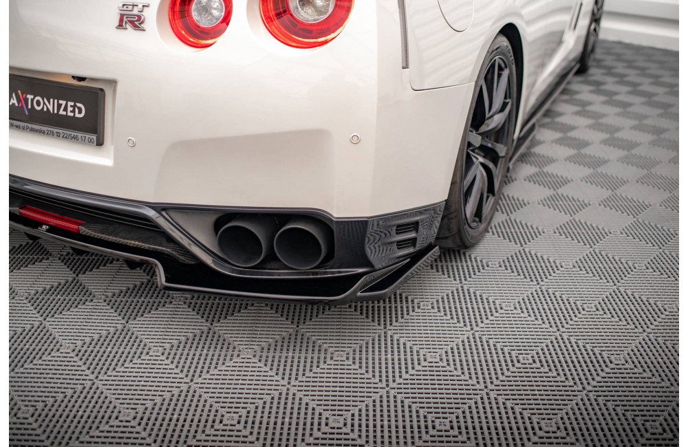 Rear Splitter (with vertical bars) Nissan GTR R35 Facelift