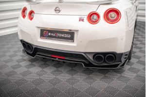 Rear Splitter (with vertical bars) Nissan GTR R35 Facelift
