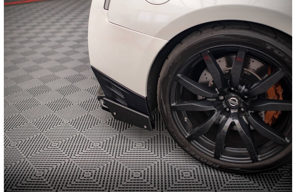 Rear Splitter + Flaps for Nissan GTR R35 Facelift