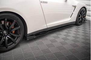 Side Skirts Diffusers + Flaps Nissan GTR R35 Facelift