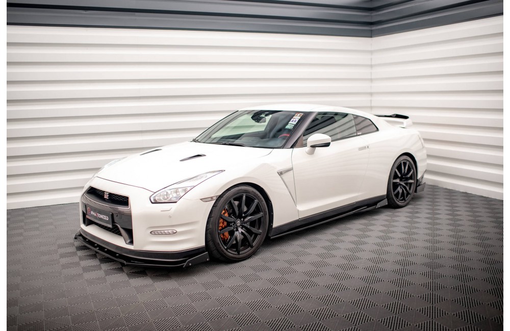 Side Skirts Diffusers + Flaps Nissan GTR R35 Facelift
