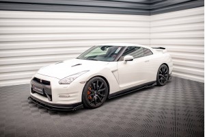 Side Skirts Diffusers + Flaps Nissan GTR R35 Facelift