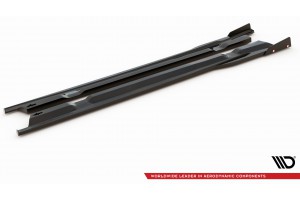 Side Skirts Diffusers + Flaps Nissan GTR R35 Facelift