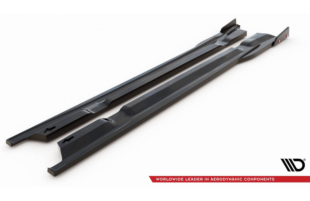 Side Skirts Diffusers + Flaps Nissan GTR R35 Facelift