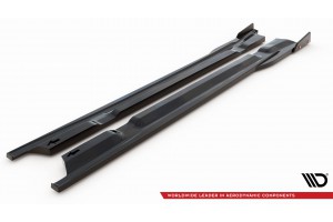 Side Skirts Diffusers + Flaps Nissan GTR R35 Facelift