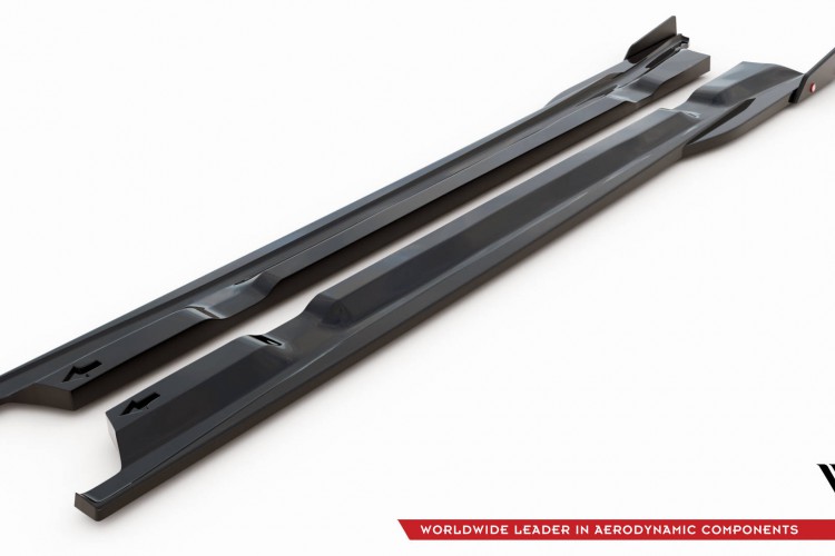Side Skirts Diffusers + Flaps Nissan GTR R35 Facelift
